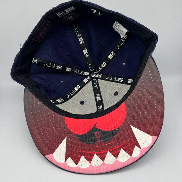 Mishka NYC Skateboard Eyeball 59Fifty 7 1/4 New Era Hat Fitted Cap Men - Picture 5 of 9